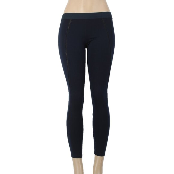 David Lerner Pants - David Lerner AW Pant Chiquedelgado Sz S x 25 Navy Blue Pull On Nylon Spandex